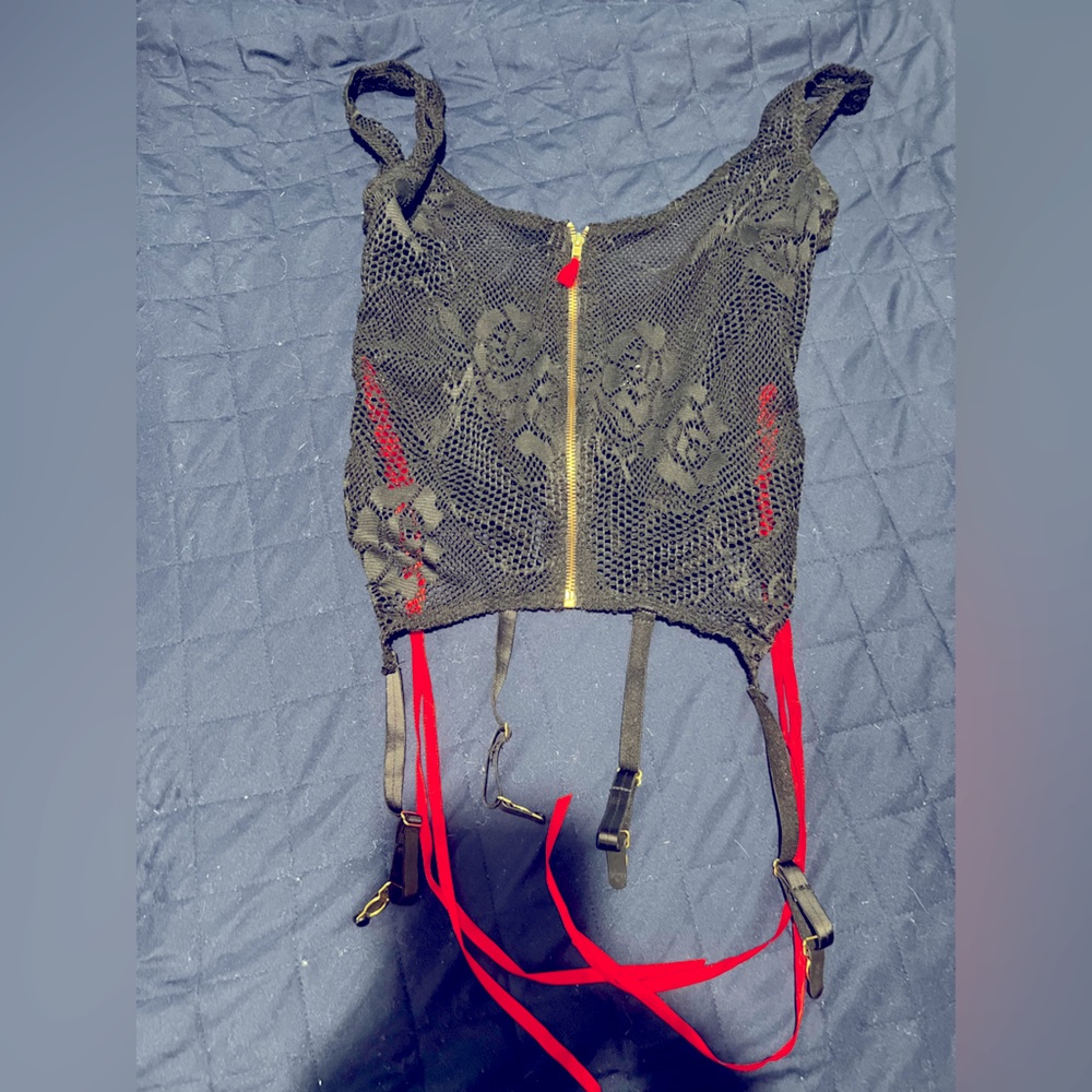 Zipper teddy lingerie piece (fits 16/18)